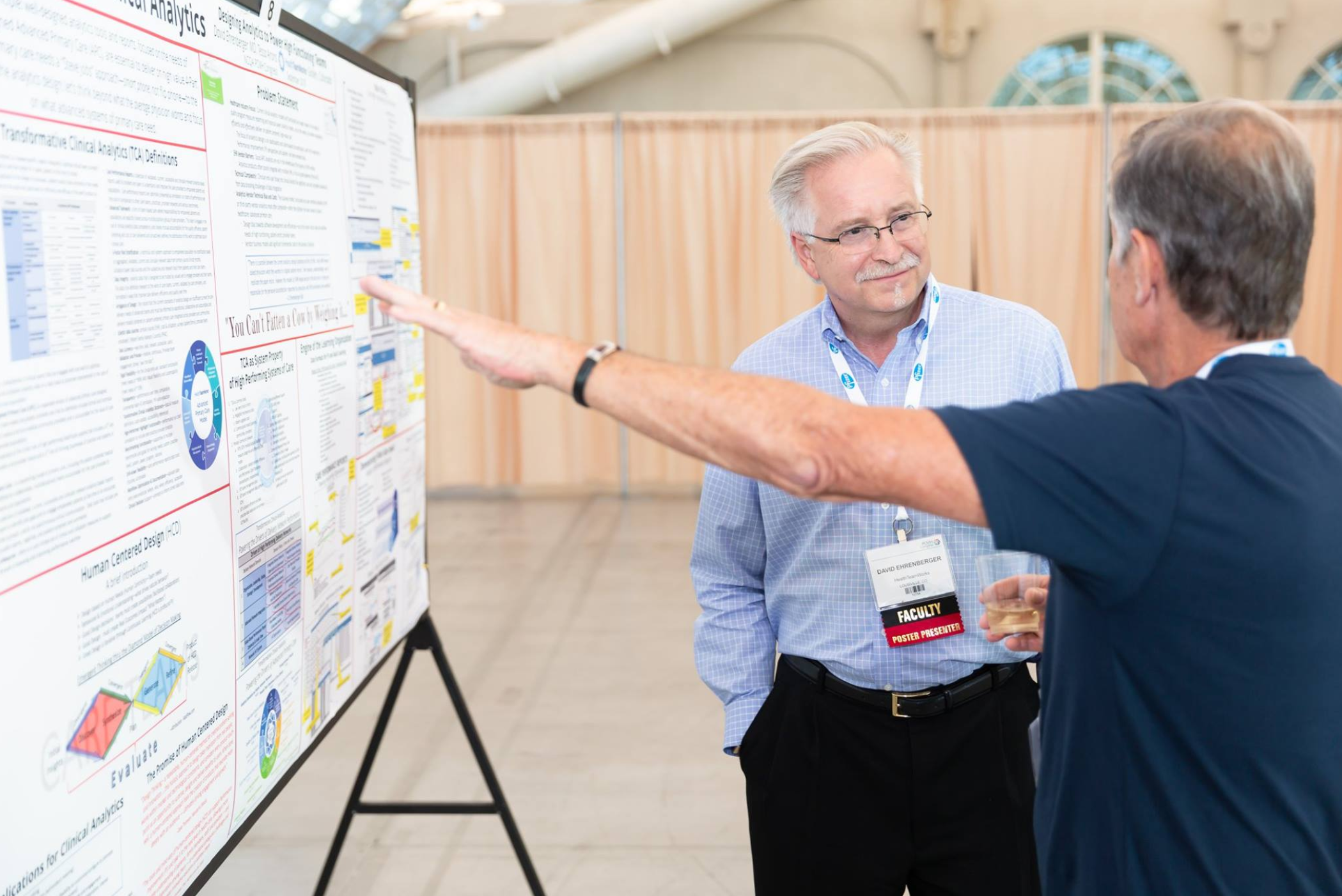 Dr. David Ehrenberger poster session